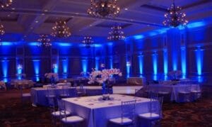 Blue Up Lighting 2