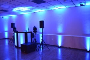 Blue Up Lighting